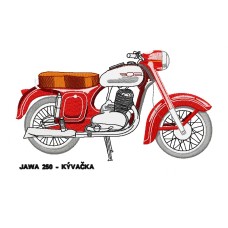 Программа вышивки Мотоцикл Ява (Jawa)