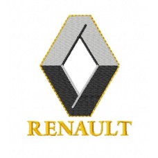 Программа вышивки Логотип Рено