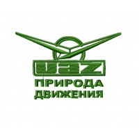 Программа вышивки Логотип УАЗ